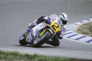 Gardner on his way to the 1987 500GP World Championship