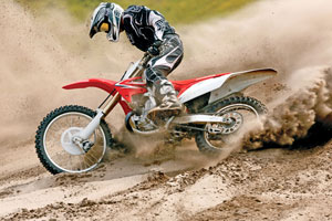 Honda Dollars are available with its Motocross range