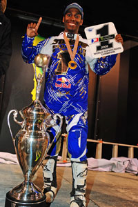 The 2009 championship was Stewart's second Supercross crown