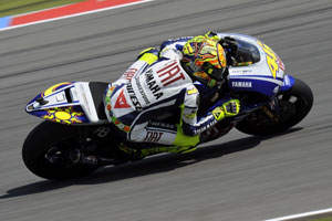 Rossi is on pole for the MotoGP round at Brno