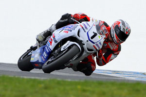 Allerton still leads the 2009 ASBK series with two rounds to run. Photo: IEG