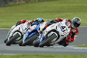 Maxwell won the first ever Australian Superbike open overall from Waters