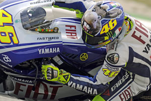 Rossi is on pole for Misano after being fastest in every session so far