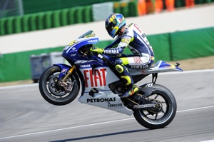 Rossi took a popular victory at home in Misano