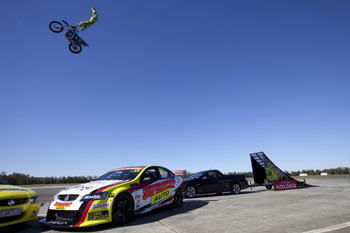 FMX will be on display at the V8 Supercars.