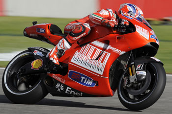 Stoner was fastest on Friday at Valencia's final round.
