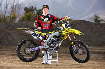 Jake Moss is on the Rockstar Energy Suzuki team in 2010, which will be the factory Lites team for next year.