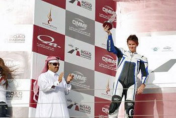 Alex Cudlin has been strong so far in Qatar with QERT Suzuki.