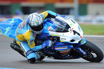 Team Suzuki's Josh Waters has approved Dunlop's new size control tyres heading into the Queensland Raceway round.