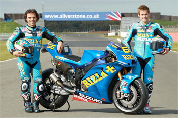 Capirossi and Bautista were at the new Silverstone recently.