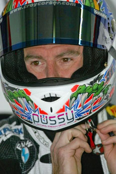 Aussie Troy Corser is coming close to BMW's first WSBK podium.