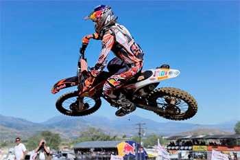 Marvin Musquin could wrap up the MX2 world championship this weekend for his second straight title.