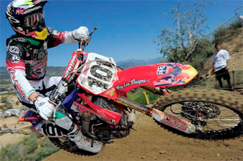 Kiwi Ben Townley was the surprise performer with a runaway win at Glen Helen in moto two.