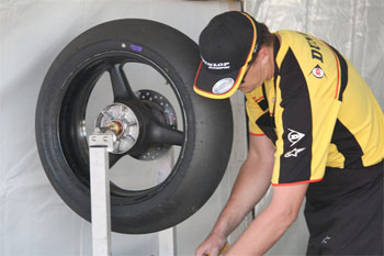 Dunlop's ASBK control tyres were the topic of conversation in Queensland last weekend.