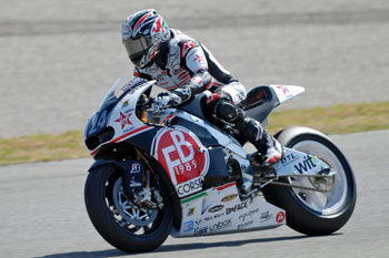 McCoy split with the FB Corse MotoGP team today.