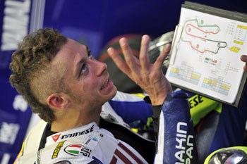 Rossi has vowed he won't return to racing until he's 100 percent fit.
