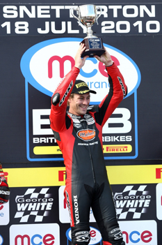 Brookes is well in with a chance at the 2010 British Superbike Championship.