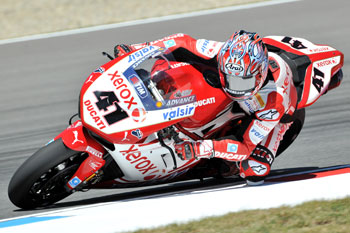 Haga will be looking for a victory this weekend at home for Ducati.