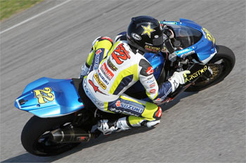 Tommy Hayden won on Sunday at Mid-Ohio for Suzuki.