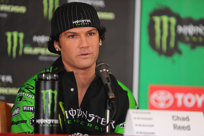 Aussie Chad Reed has Epstein Barr virus... will he be back for Super X?