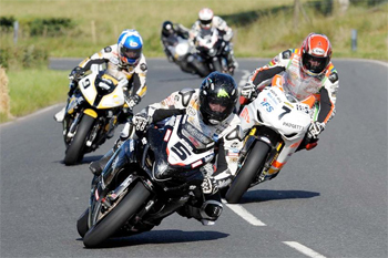 Kiwi Bruce Anstey leads the Ulster GP on his way to making history.