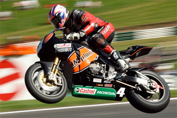 Brookes is a fan favourite over Cadwell's infamous Mountain 'jump', refreshed after a quick trip back to Oz.