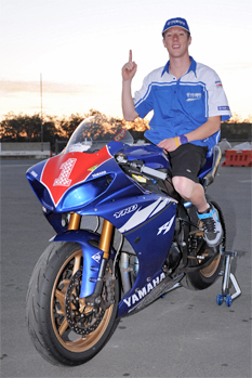 New Superstock 1000 Champion Cru Halliday will have support from Clintons Toyota this weekend at the AFXC finale.