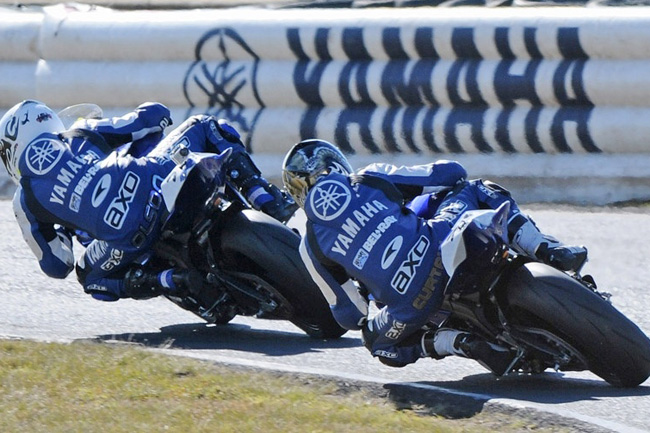 Yamaha Kevin Curtain and Rick Olson will do battle for the FX600 crown at Eastern Creek.