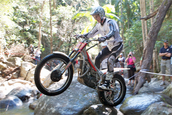 Kiwi Jake Whitaker won the Trials title over the weekend.