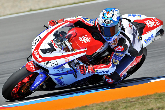 Althea Ducati and Carlos Checa will likely lead Ducati's charge in WSBK 2011.