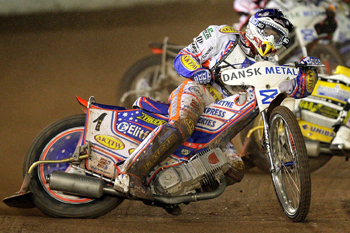 Crump has climbed to second in the Speedway GP standings after finishing third on Saturday.