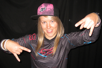 Female Freestyle Motocross rider Emma McFerran has signed for FOX Racing.