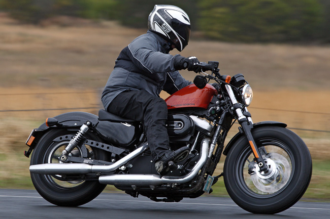The Forty-Eight is a solid all-road package in Harley-Davidson's 2011 Sportster line-up.