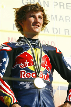 American Jake Gagne won the Red Bull MotoGP Rookies Cup at Misano over the weekend.
