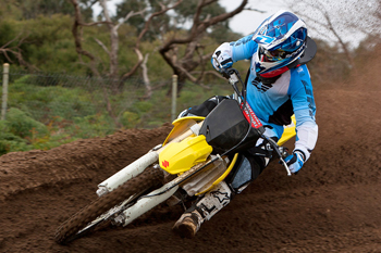MotoOnline.com.au tested Suzuki's 2011 model motocross bikes yesterday. Image: Garry Morrow.