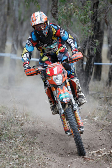 Dual AORC champion Toby Price will ride for KTM in France this week.