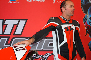 Ducati Motologic's Jamie Stauffer is determined to bounce back in Sunday's ASBK race two.