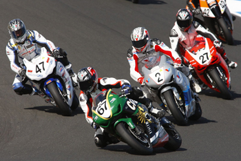 Dunlop is the official control tyre of the ASBK series.
