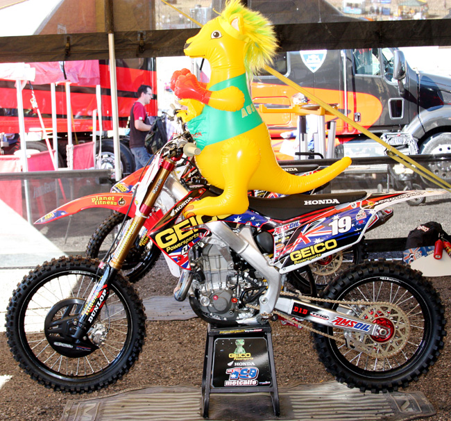 Team Australia made a big impact at this year's MXoN event in the USA over the weekend.