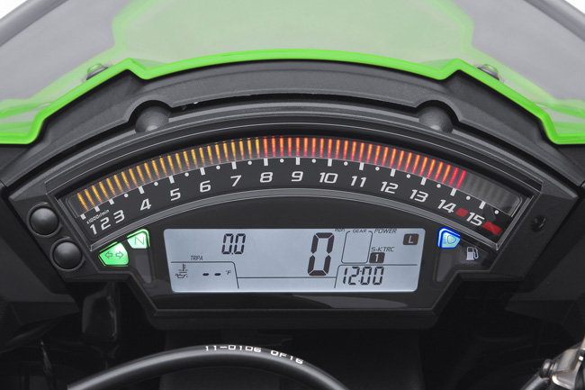 The 2011 Kawasaki ZX-10R features a radical new dash amongst a host of ground-breaking updates.