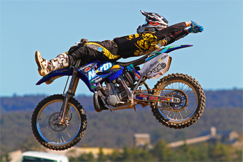 Robbie Marshall displays FMX, which will be at the XSport Games.