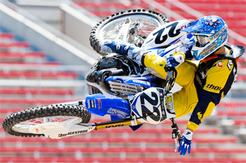 Reed last rode for Yamaha in 2008 on the San Manuel/L&M team. Image: Steve Cox/Racer X Online.