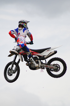 Freestyle Motocross star Kain Saul has switched to Husqvarna Motorcycles.