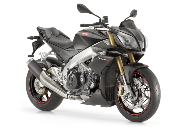 Aprilia has taken the wraps off its V4-engined Tuono V4R at EICMA in Italy this week.