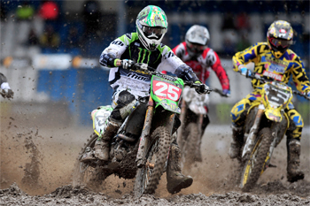 American Josh Hansen took his second win in a row at Dunedin on Saturday night. Image: Sport The Library.
