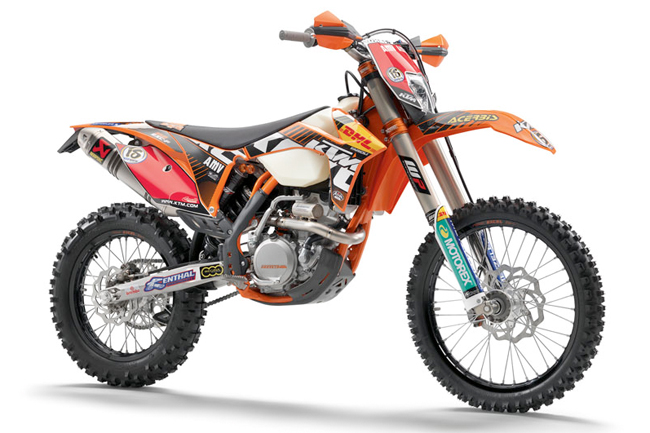 KTM will compete in the 2011 Enduro World Championship with a 350 EXC-F next 