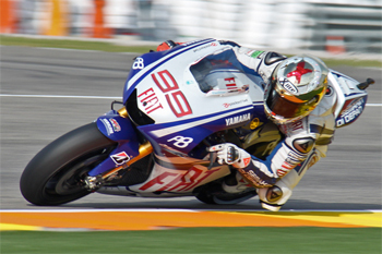 Fiat Yamaha's Jorge Lorenzo capped off an epic 2010 season with a ninth victory at Valencia.