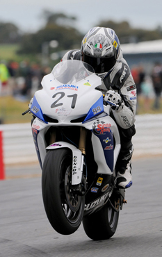 Nick Waters made an impressive debut in ASBK Supersport to claim fifth. Image: Keith Muir.