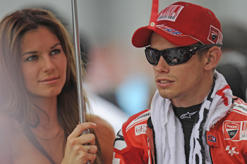 Australia's Casey Stoner will line up one final time in Ducati colours this weekend at Valencia.