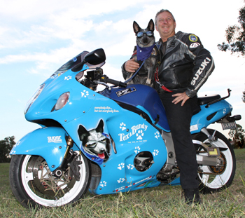 Tex and Bundy will be on hand at the Australian Motorcycle Expo. 